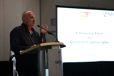 Artur Ekert presenting at the AAAS, February 2012