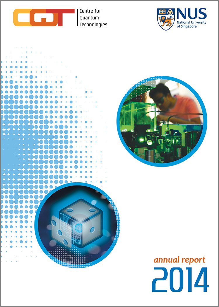 CQT Annual Report 2014, front cover.