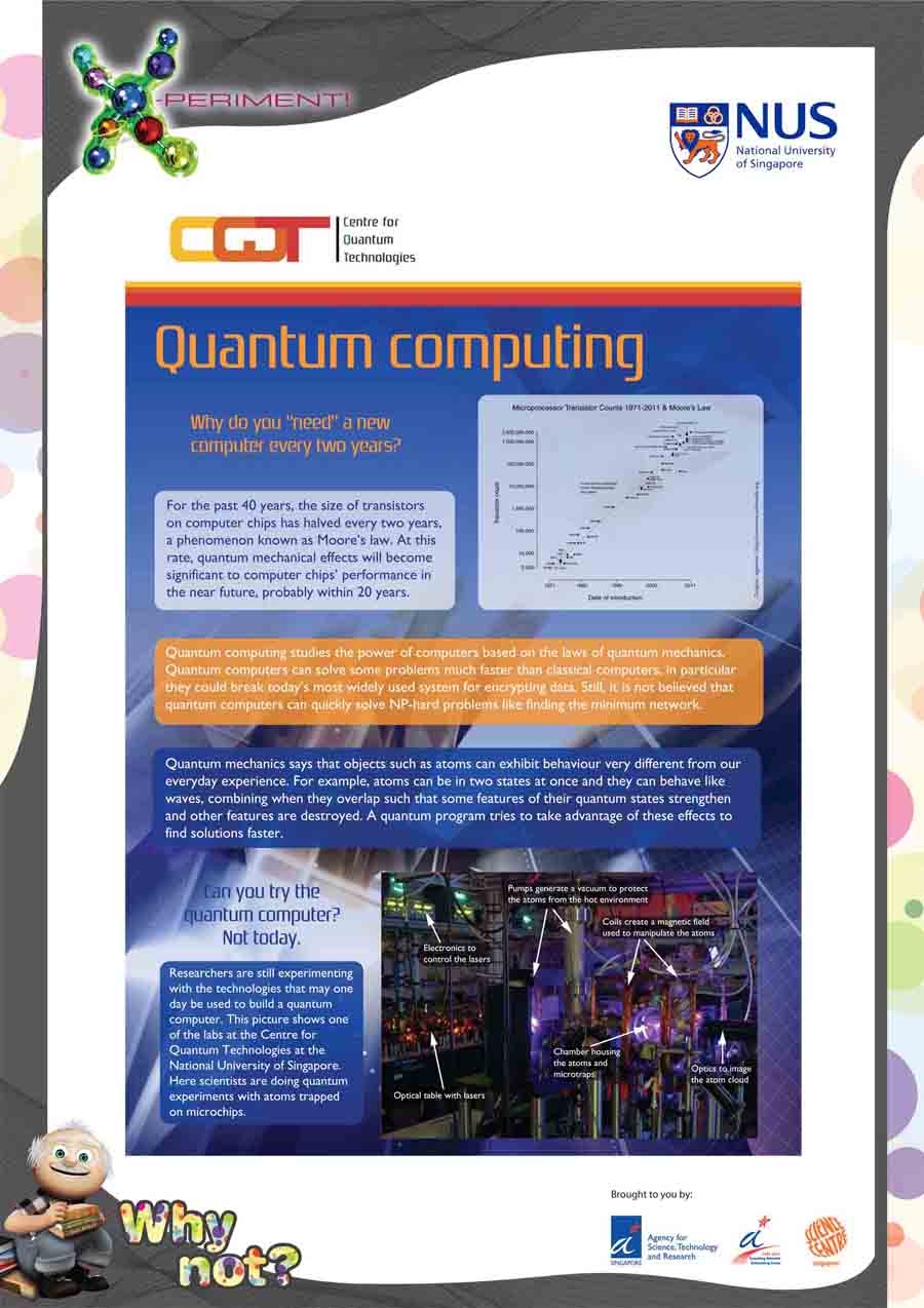 CQT Xperiment poster: Quantum Computing