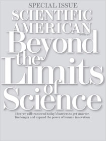 Scientific American special issue cover design, September 2012.