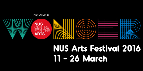 Logo for NUS Arts Festival 2016