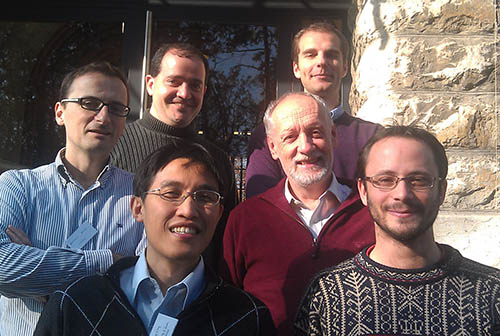 Photo of authors of Nature Physics paper 'Quantum nonlocality based on finite-speed causal influences leads to superluminal signalling'