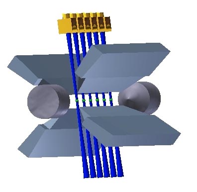Diagram of an ion trap.