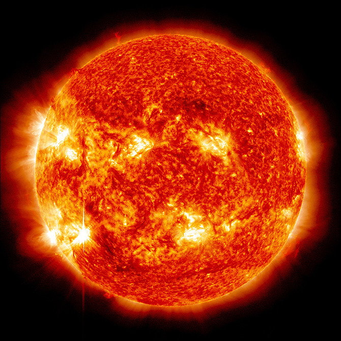 NASA picture of the sun