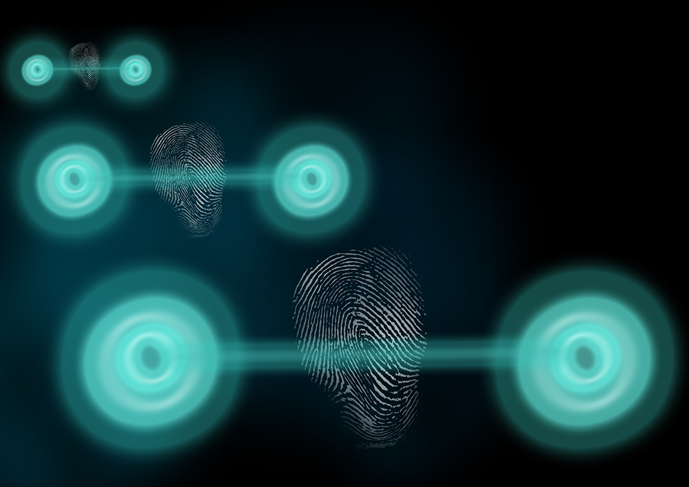 Artist's illustration of two-particle entangled states displaying a classical fingerprint